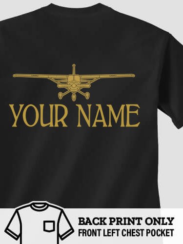 Airplane : Printed Pocket T-Shirts