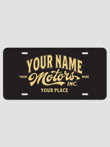 Motors : License Plates