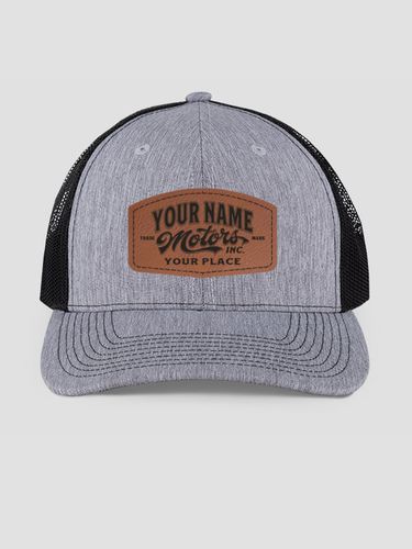 Motors : Structured Trucker Hats with Patch