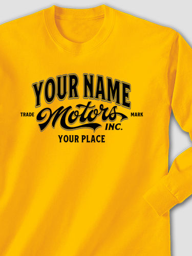 Motors : Printed Long Sleeves