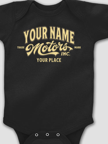 Motors : Printed Baby Bodysuits