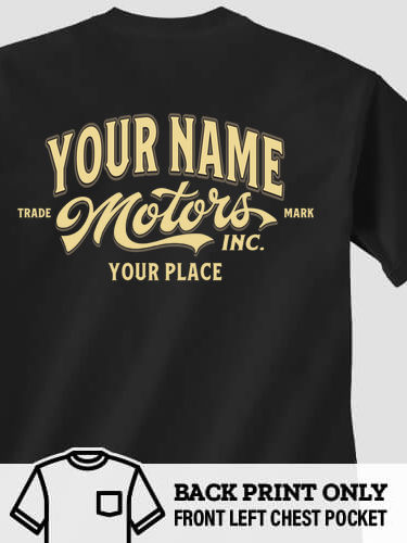 Motors : Printed Pocket T-Shirts