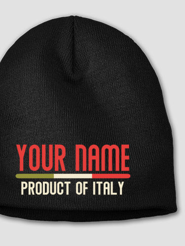 Product Of Italy : Embroidered Beanies
