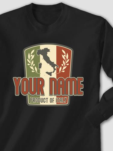 Product Of Italy : Printed Long Sleeves