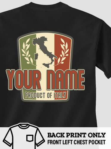 Product Of Italy : Printed Pocket T-Shirts