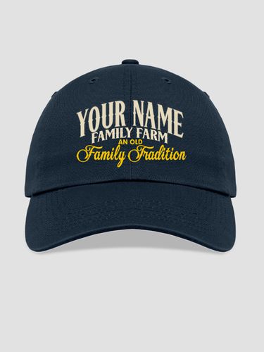 Farming Family Tradition : Embroidered Baseball Hats