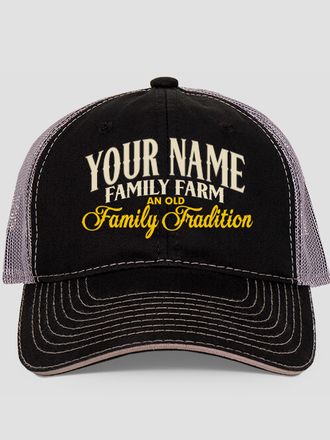 Farming Family Tradition : Embroidered Trucker Hats