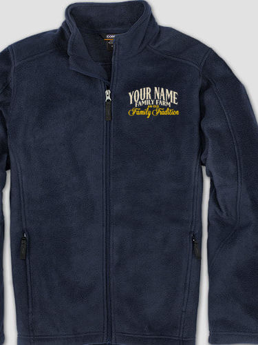Farming Family Tradition : Embroidered Fleece Jackets