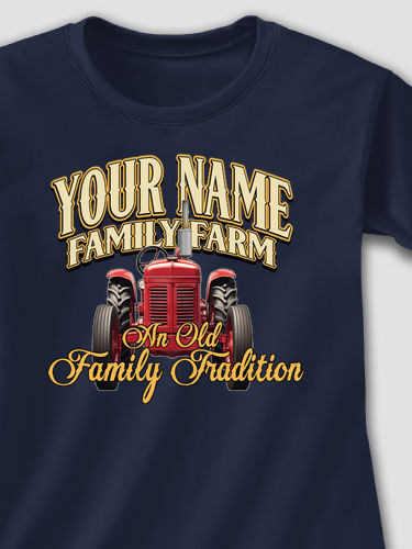 Farming Family Tradition : Adult Ladies Fitted T-Shirt