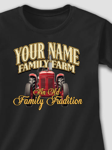Farming Family Tradition : Adult Ladies Fitted T-Shirt