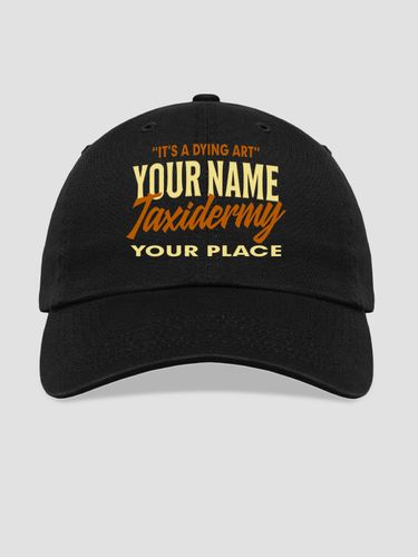 Taxidermy : Embroidered Baseball Hats