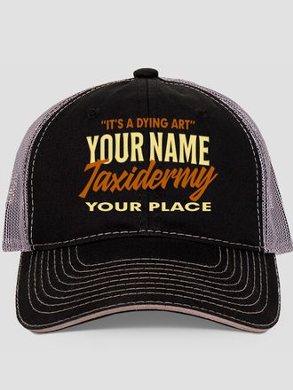 Taxidermy : Embroidered Trucker Hats