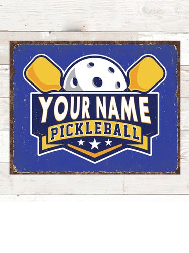 Pickleball : Tin Signs