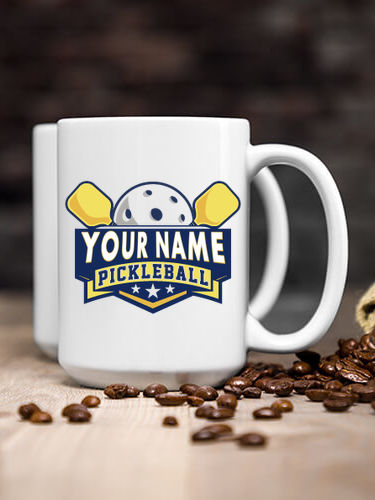 Pickleball : Ceramic Coffee Mugs