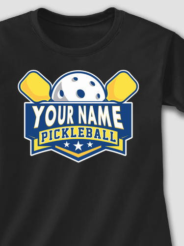 Pickleball : Adult Ladies Fitted T-Shirt