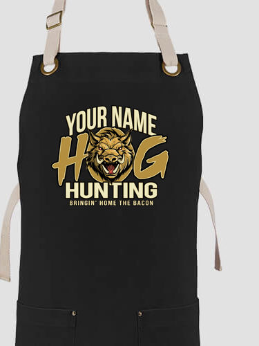 Hog Hunting : Printed Canvas Work Aprons