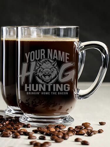 Hog Hunting : Coffee Mugs - Engraved