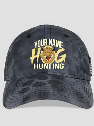 Hog Hunting : Embroidered Kryptek Tactical Camo Hats
