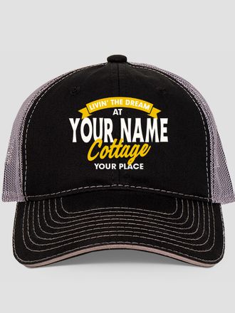 Livin' The Dream Cottage : Embroidered Trucker Hats