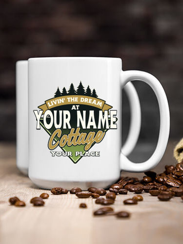 Livin' The Dream Cottage : Ceramic Coffee Mugs