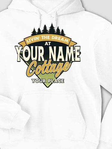 Livin' The Dream Cottage : Printed Hoodies