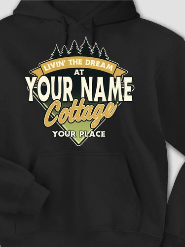 Livin' The Dream Cottage : Printed Hoodies