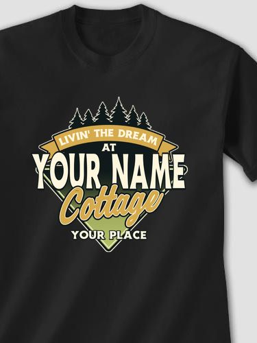 Livin' The Dream Cottage : Printed T-Shirts