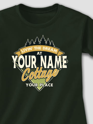 Livin' The Dream Cottage : Printed T-Shirts