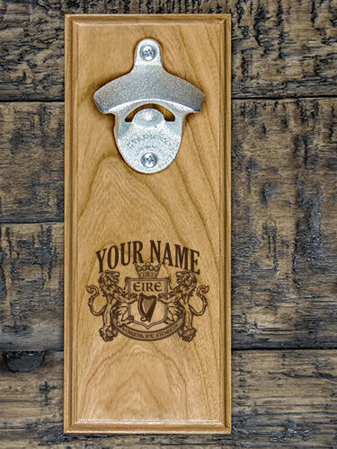 Irish Crest : Bottle Openers - Engraved