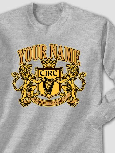 Irish Crest : Printed Long Sleeves