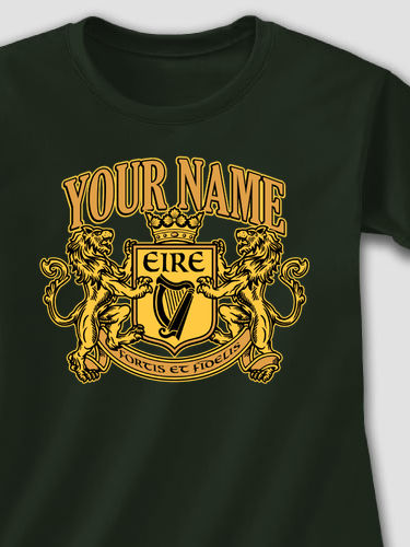 Irish Crest : Adult Ladies Fitted T-Shirt