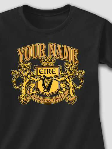Irish Crest : Adult Ladies Fitted T-Shirt