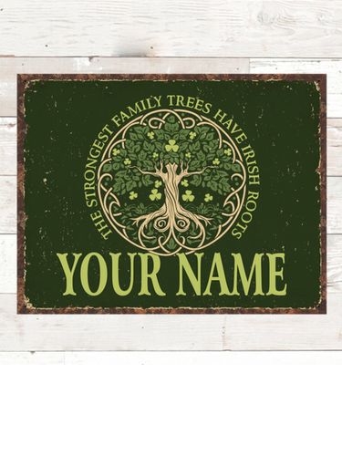 Irish Roots : Tin Signs