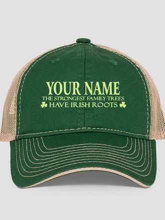 Irish Roots : Embroidered Trucker Hats