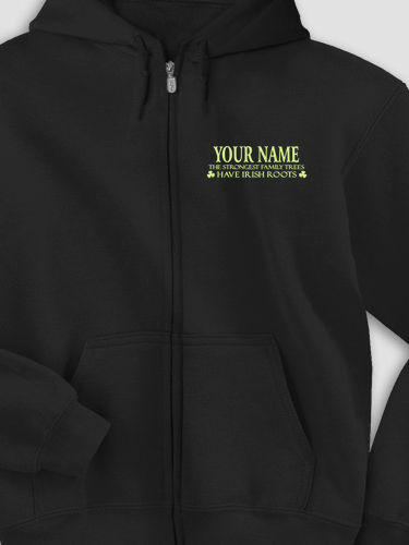 Irish Roots : Embroidered Zip Hoodies