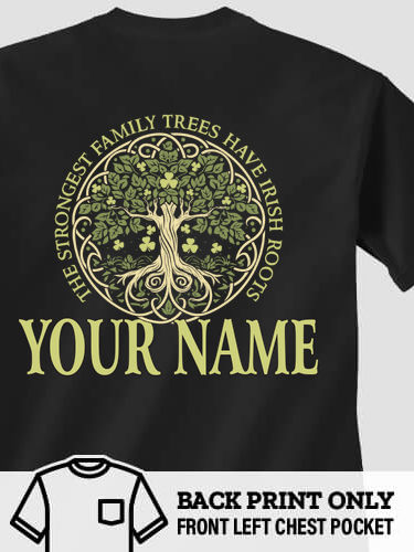 Irish Roots : Printed Pocket T-Shirts