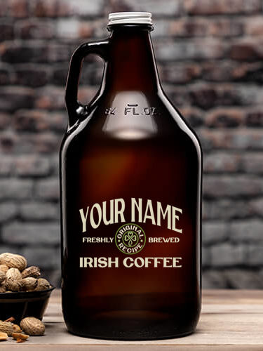 Irish Coffee : Beer Growlers - Color Printed