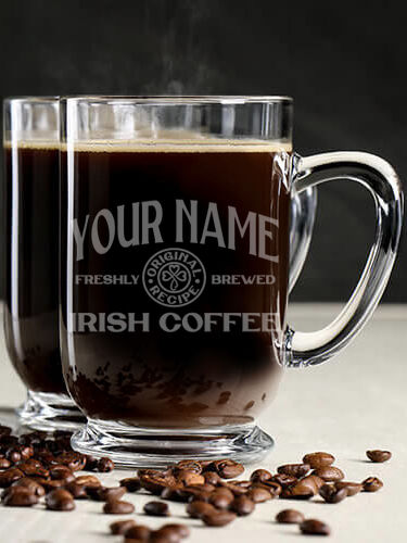 Irish Coffee : Coffee Mugs - Engraved