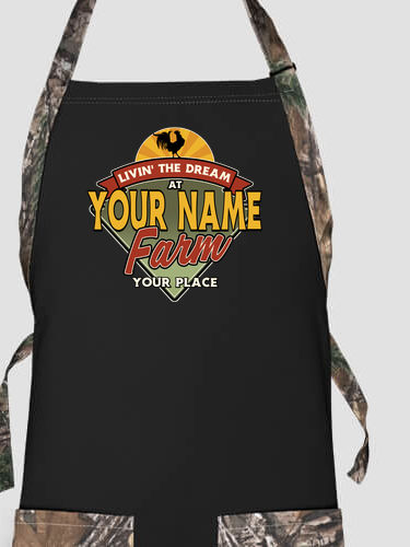 Livin' The Dream Farm : Printed 2-Tone Aprons