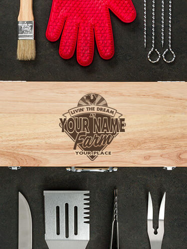Livin' The Dream Farm : 10 Piece BBQ Set