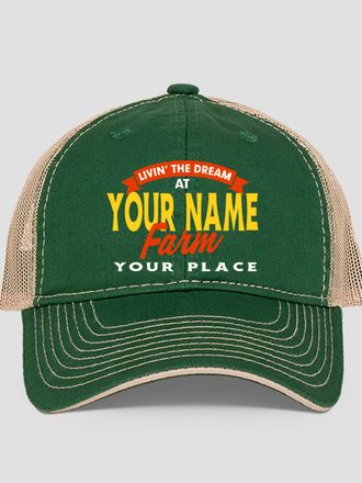 Livin' The Dream Farm : Embroidered Trucker Hats