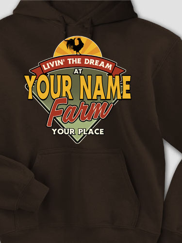 Livin' The Dream Farm : Printed Hoodies