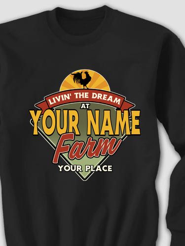 Livin' The Dream Farm : Printed Sweatshirts