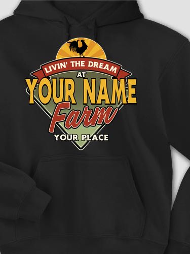 Livin' The Dream Farm : Printed Hoodies