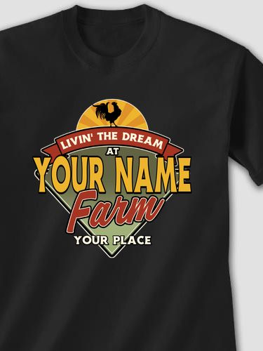Livin' The Dream Farm : Printed T-Shirts