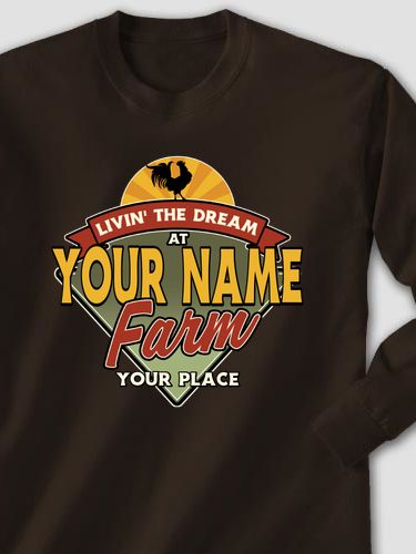 Livin' The Dream Farm : Printed Long Sleeves