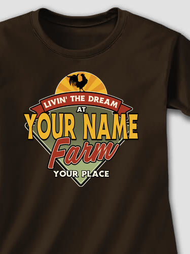 Livin' The Dream Farm : Printed T-Shirts