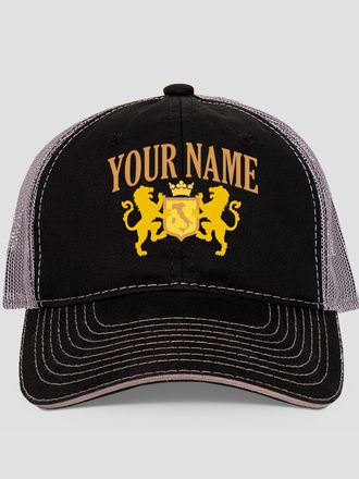Italian Crest : Embroidered Trucker Hats