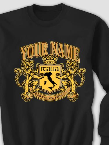 Italian Crest : Printed Sweatshirts