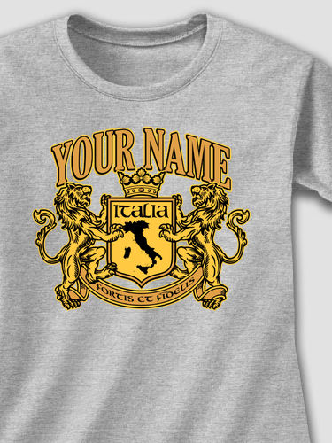 Italian Crest : Printed T-Shirts